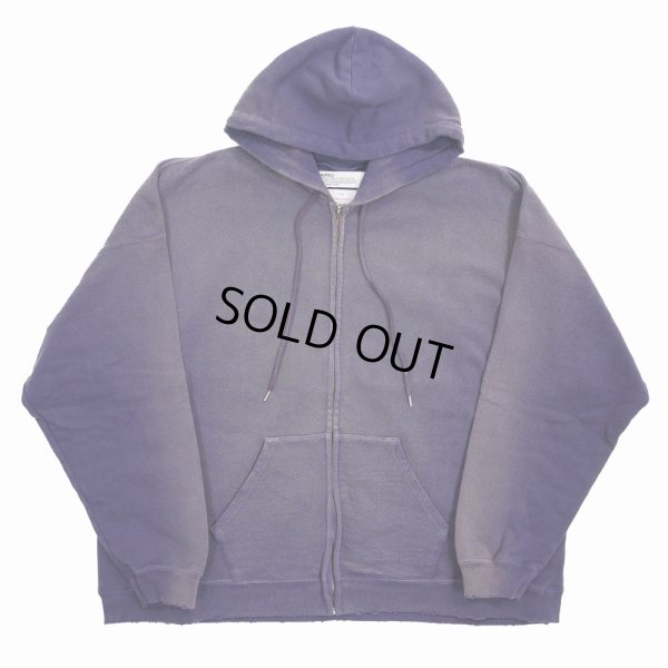 画像1: DAIRIKU/"Sunburn" Vintage Zip Up Hodie（Sunburn Navy） 【30%OFF】［ジップアップフーディー-24春夏］