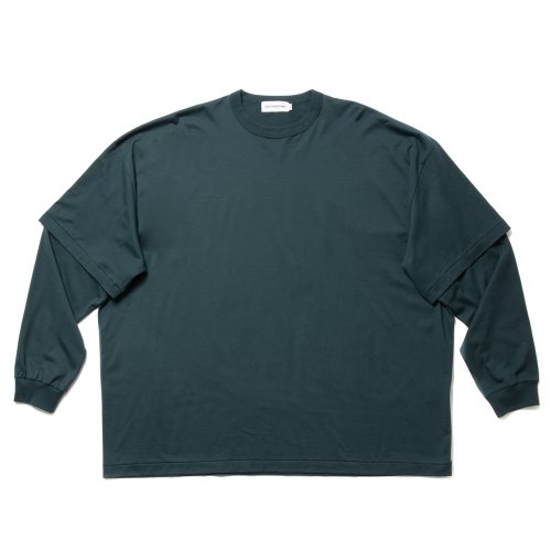 他の写真1: COOTIE PRODUCTIONS/Supima Oversized Cellie L/S Tee（Dark Green）［オーバーサイズセリー長袖T-24春夏］