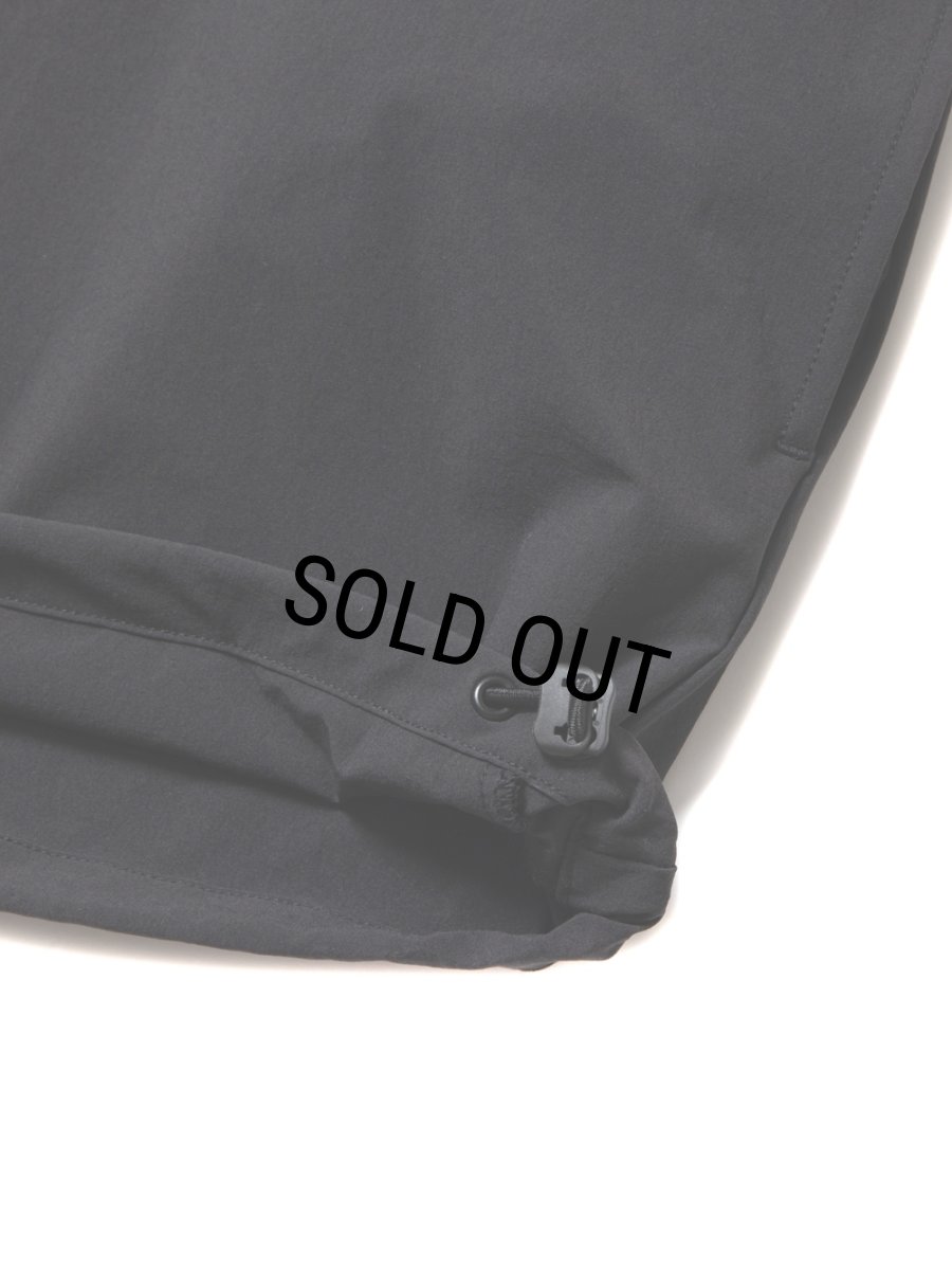 画像5: COOTIE PRODUCTIONS/Nylon Light Cloth Half Zip L/S Tee（Black）［ナイロンライトクロスハーフジップ-24春夏］ (5)