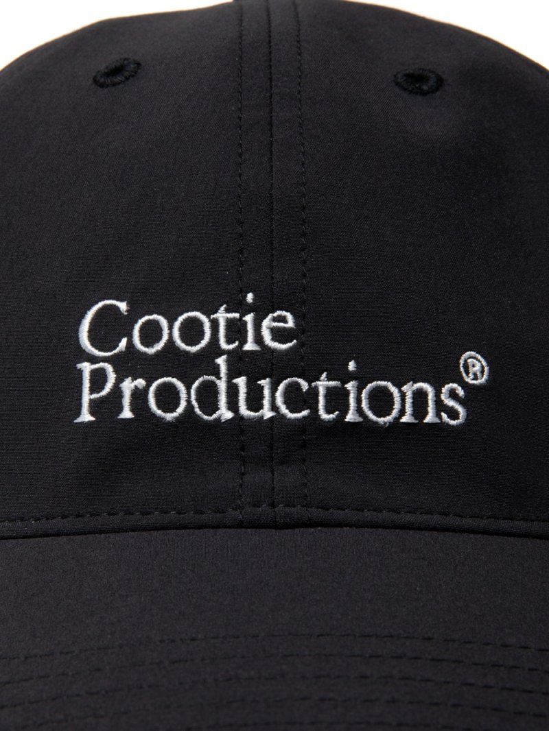 画像3: COOTIE PRODUCTIONS/Nylon Light Cloth 6 Panel Cap（Black）［6パネルキャップ-24春夏］
