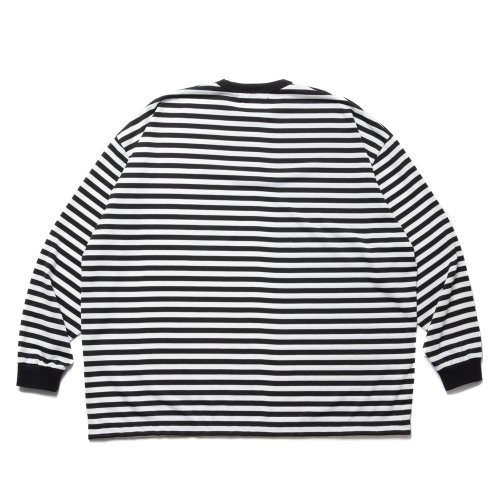 他の写真2: COOTIE PRODUCTIONS/Polyester Border L/S Tee（Black/White）［ボーダー長袖T-24春夏］