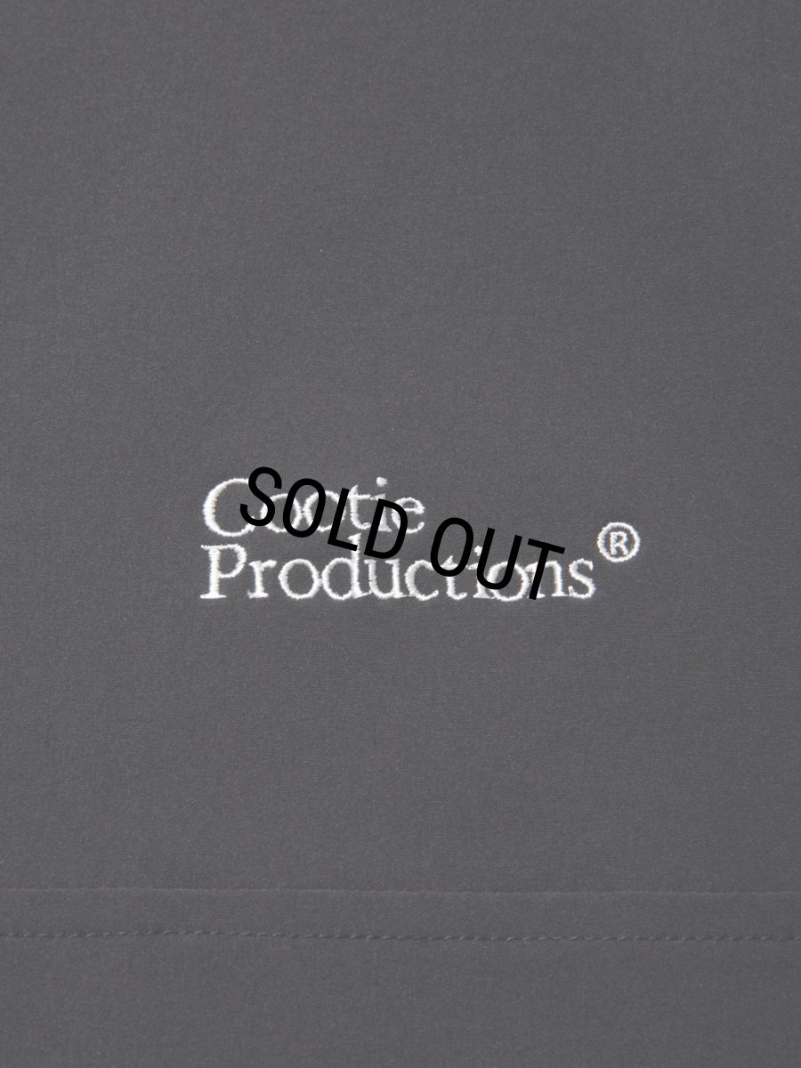 画像4: COOTIE PRODUCTIONS/Nylon Light Cloth Half Zip L/S Tee（Black）［ナイロンライトクロスハーフジップ-24春夏］ (4)