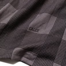 画像7: 【40%OFF】CALEE/RAYON CHECK OPEN COLLAR L/S SH（BLACK）［レーヨンチェックオープンカラーシャツ-24春夏］ (7)
