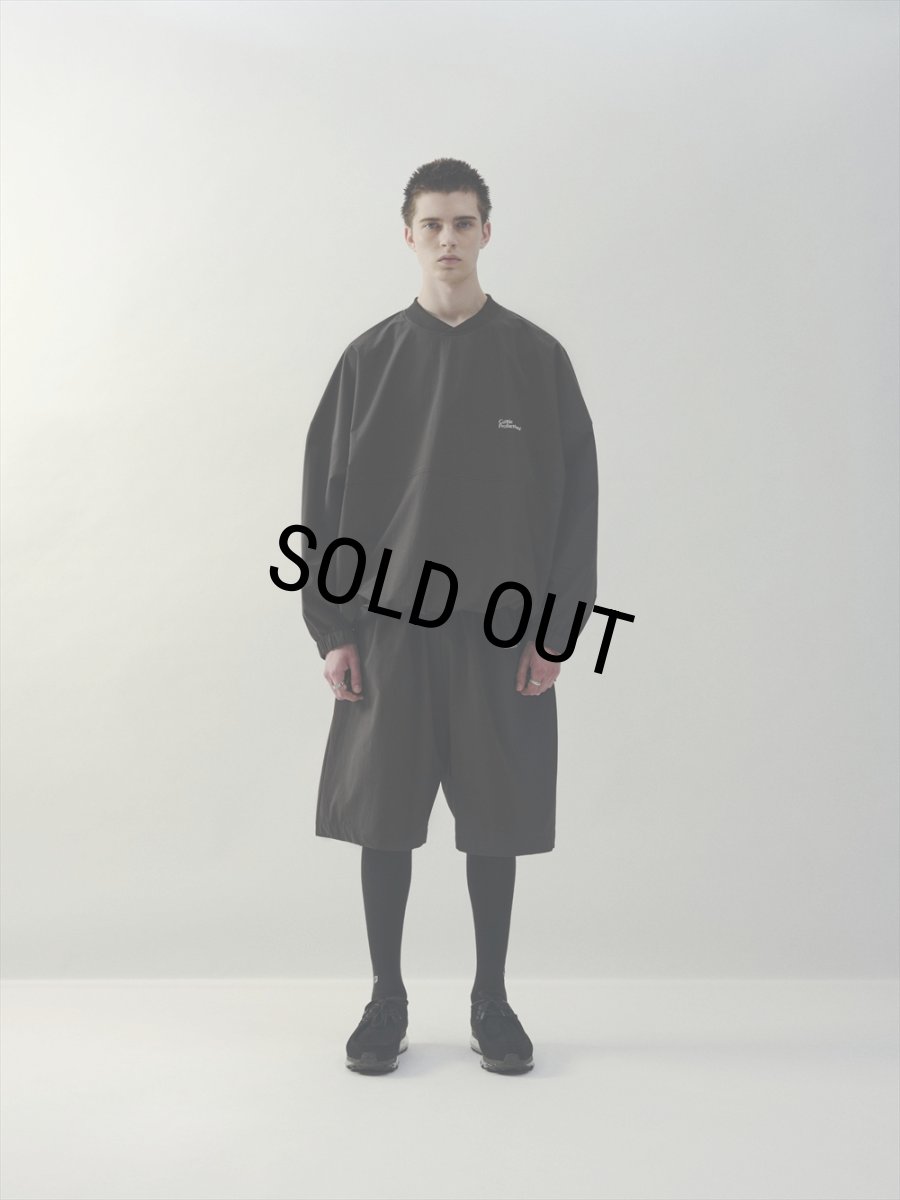 画像8: COOTIE PRODUCTIONS/Nylon Light Cloth Football L/S Tee（Black）［ナイロンライトクロスフットボール-24春夏］ (8)