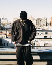 画像9: COOTIE PRODUCTIONS/Nylon Light Cloth Football L/S Tee（Black）［ナイロンライトクロスフットボール-24春夏］ (9)