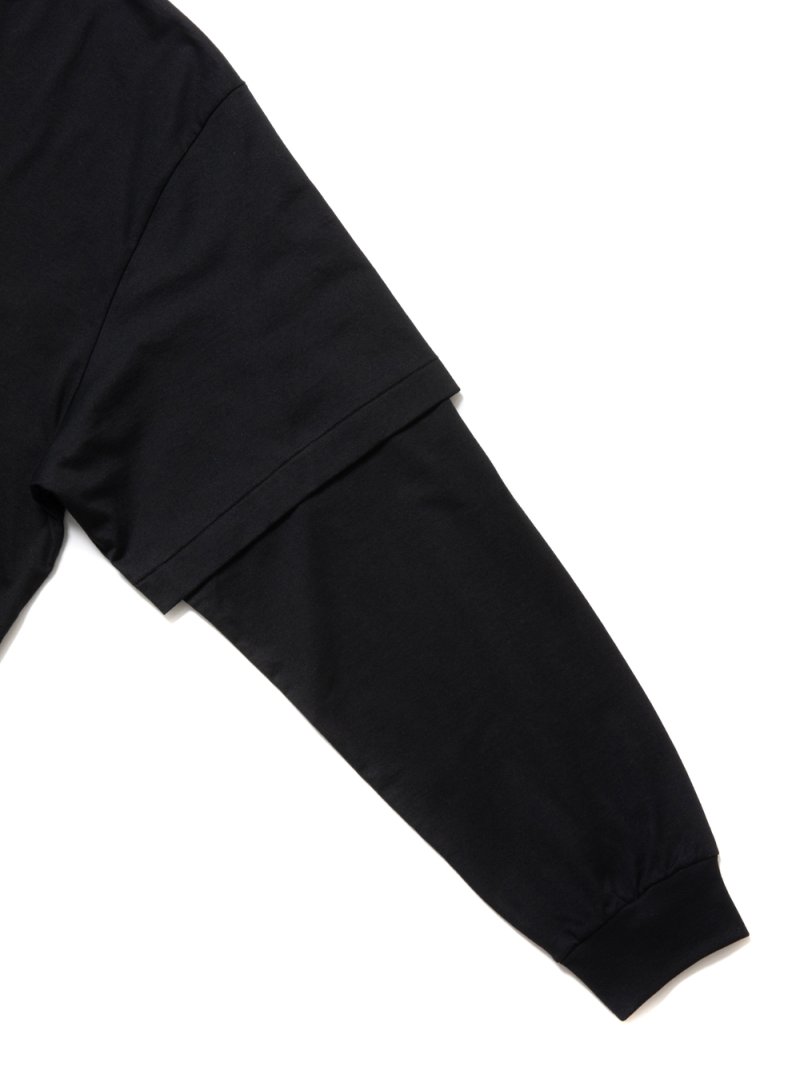 画像3: COOTIE PRODUCTIONS/Supima Oversized Cellie L/S Tee（Black）［オーバーサイズセリー長袖T-24春夏］