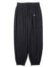 画像1: COOTIE PRODUCTIONS/Nylon Light Cloth Wide Training Pants（Black）［ワイドトレーニングパンツ-24春夏］ (1)