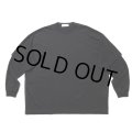 COOTIE PRODUCTIONS/Supima Oversized Cellie L/S Tee（Black）［オーバーサイズセリー長袖T-24春夏］