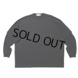 COOTIE PRODUCTIONS/Supima Oversized Cellie L/S Tee（Black）［オーバーサイズセリー長袖T-24春夏］
