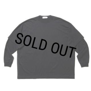 COOTIE PRODUCTIONS/Supima Oversized Cellie L/S Tee（Black