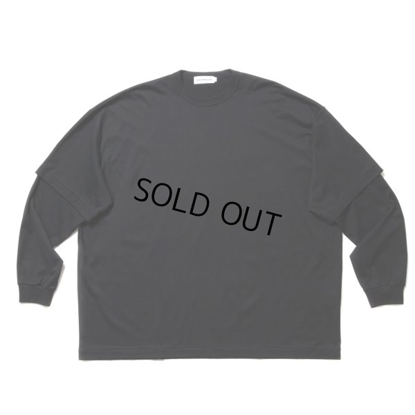 画像1: COOTIE PRODUCTIONS/Supima Oversized Cellie L/S Tee（Black）［オーバーサイズセリー長袖T-24春夏］