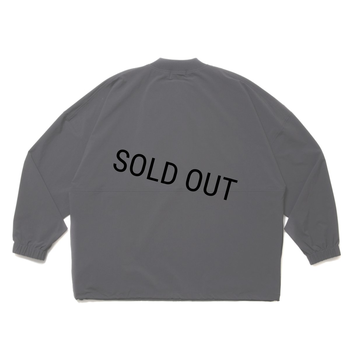 画像2: COOTIE PRODUCTIONS/Nylon Light Cloth Football L/S Tee（Black）［ナイロンライトクロスフットボール-24春夏］ (2)