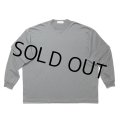 COOTIE PRODUCTIONS/Supima Oversized Cellie L/S Tee（Gray）［オーバーサイズセリー長袖T-24春夏］