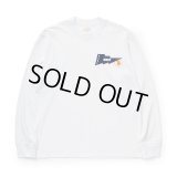 【30%OFF】RATS/THUNDER FLAG LS TEE（WHITE）［プリント長袖T-24春夏］