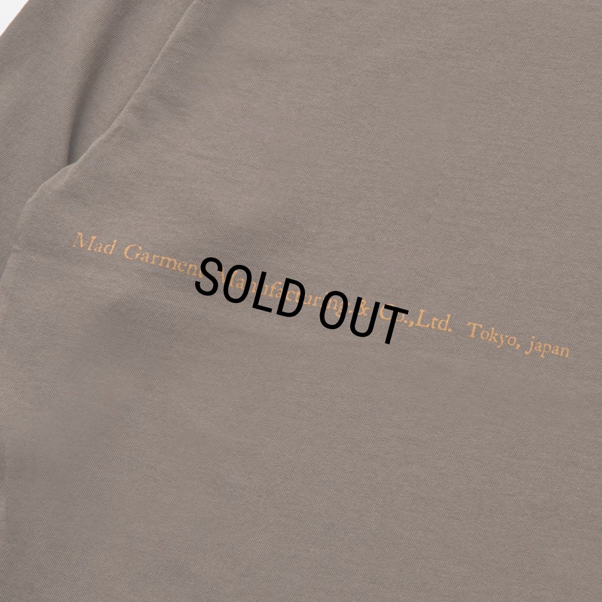 画像5: 【50%OFF】RATS/ASH LS TEE（ASH BROWN）［プリント長袖T-24春夏］ (5)