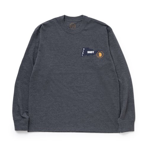 他の写真1: 【30%OFF】RATS/THUNDER FLAG LS TEE（HEATHER CHACOAL）［プリント長袖T-24春夏］