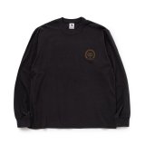 RATS/ASH LS TEE（ASH BLACK）［プリント長袖T-24春夏］