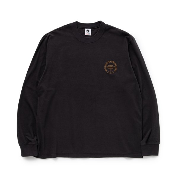画像1: 【30%OFF】RATS/ASH LS TEE（ASH BLACK）［プリント長袖T-24春夏］