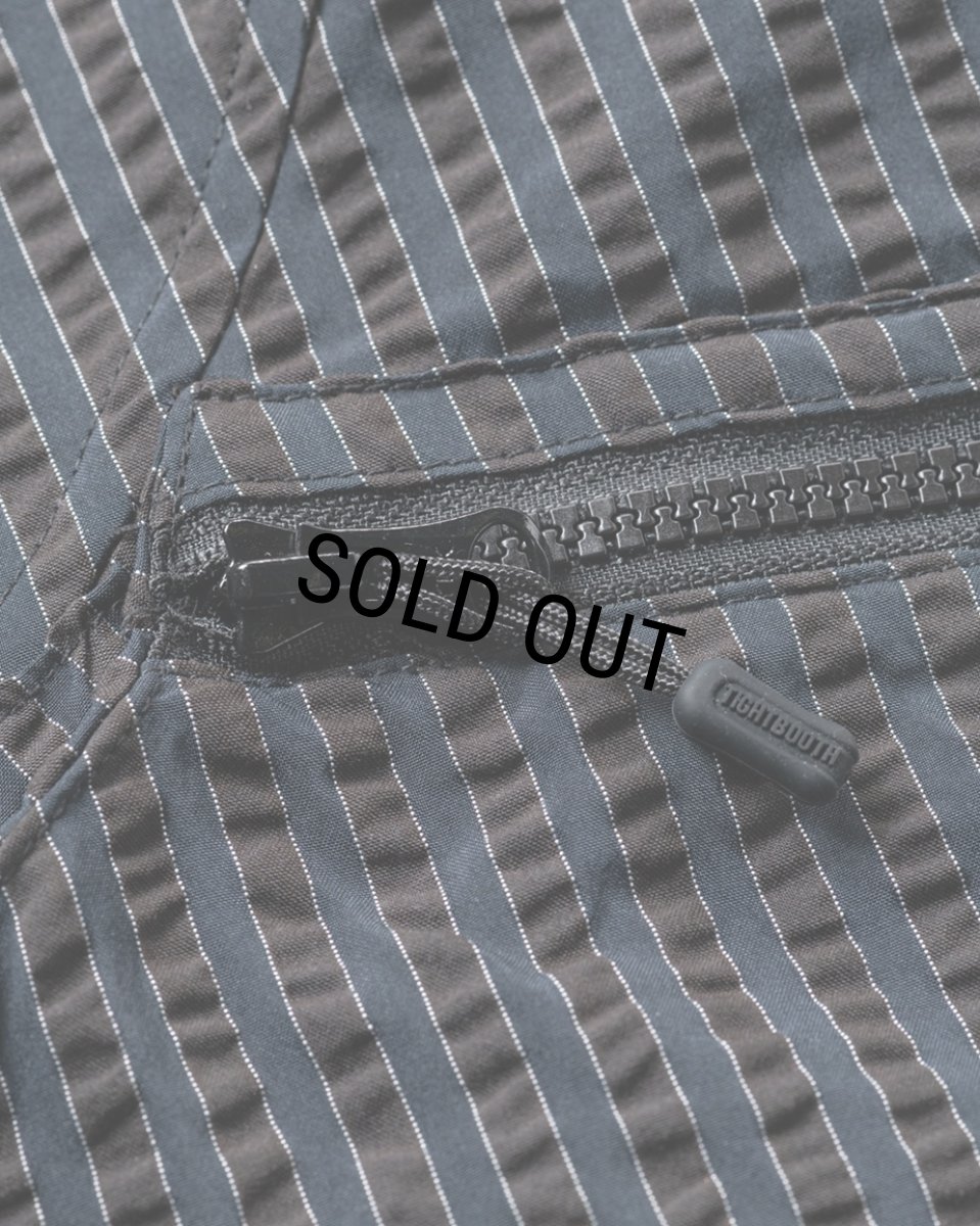 画像8: TIGHTBOOTH/SEERSUCKER ANORAK（Black）［シアサッカーアノラック-24春夏］ (8)