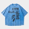 画像1: 【30%OFF】TIGHTBOOTH/BEAST T-SHIRT（Blue）［プリントT-24春夏］ (1)