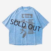 【30%OFF】TIGHTBOOTH/BEAST T-SHIRT（Blue）［プリントT-24春夏］