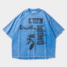 画像1: 【30%OFF】TIGHTBOOTH/BEAST T-SHIRT（Blue）［プリントT-24春夏］ (1)