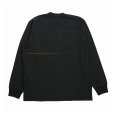 画像2: 【30%OFF】RATS/ASH LS TEE（ASH BLACK）［プリント長袖T-24春夏］ (2)