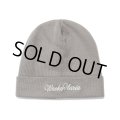 WACKO MARIA/COTTON KNIT WATCH CAP（GRAY）［コットンニットキャップ-24春夏］