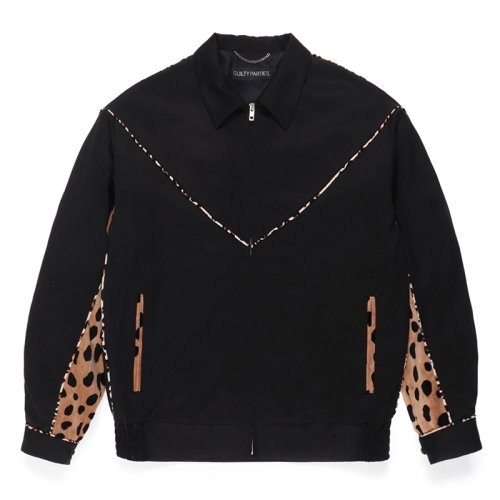 他の写真1: WACKO MARIA/LEOPARD WESTERN JACKET（BLACK）［レオパードウエスタンJKT-24春夏］