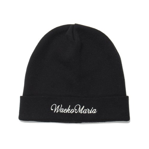 他の写真1: WACKO MARIA/COTTON KNIT WATCH CAP（BLACK）［コットンニットキャップ-24春夏］