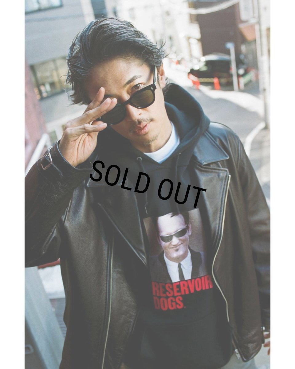 画像4: WACKO MARIA/COWHIDE LEATHER DOUBLE RIDERS JACKET（BLACK）［レザーダブルライダースJKT-24春夏］ (4)