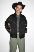 画像5: WACKO MARIA/LEOPARD WESTERN JACKET（BLACK）［レオパードウエスタンJKT-24春夏］ (5)