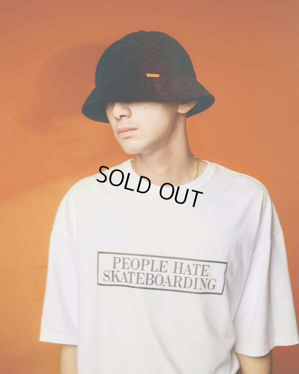 画像4: TIGHTBOOTH/PEOPLE HATE SKATE T-SHIRT（Black）［プリントT-24春夏］