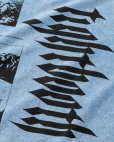 画像3: 【30%OFF】TIGHTBOOTH/BEAST T-SHIRT（Blue）［プリントT-24春夏］
