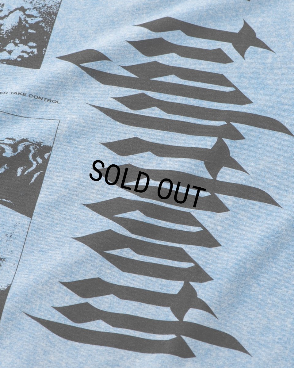 画像3: 【30%OFF】TIGHTBOOTH/BEAST T-SHIRT（Blue）［プリントT-24春夏］ (3)