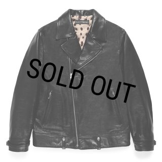 ワコマリアCOWHIDE LEATHER レザーダブルライダースJKT WACKO MARIA/COWHIDE LEATHER DOUBLE RIDERS JACKET（BLACK