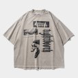 画像1: TIGHTBOOTH/BEAST T-SHIRT（Beige）［プリントT-24春夏］ (1)