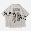 TIGHTBOOTH/BEAST T-SHIRT（Beige） 【30%OFF】［プリントT-24春夏］