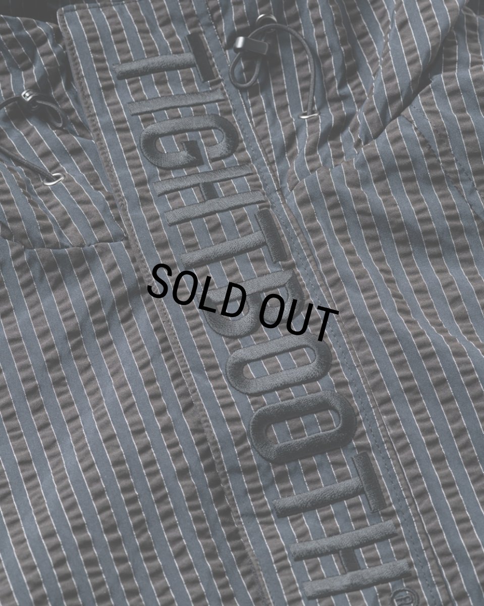 画像4: TIGHTBOOTH/SEERSUCKER ANORAK（Black）［シアサッカーアノラック-24春夏］ (4)