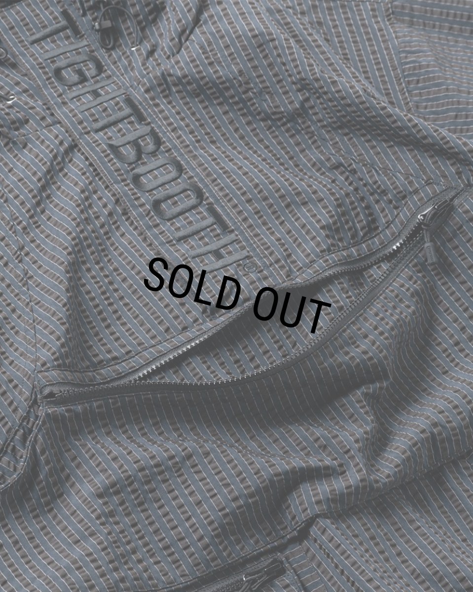 画像6: TIGHTBOOTH/SEERSUCKER ANORAK（Black）［シアサッカーアノラック-24春夏］ (6)