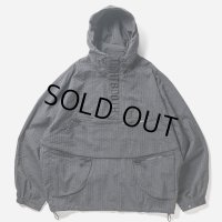 TIGHTBOOTH/SEERSUCKER ANORAK（Black）［シアサッカーアノラック-24春夏］