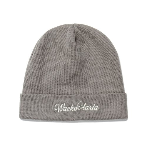 他の写真1: WACKO MARIA/COTTON KNIT WATCH CAP（GRAY）［コットンニットキャップ-24春夏］