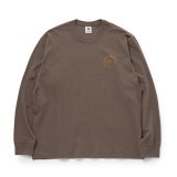 【30%OFF】RATS/ASH LS TEE（ASH BROWN）［プリント長袖T-24春夏］