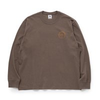 RATS/ASH LS TEE（ASH BROWN）［プリント長袖T-24春夏］