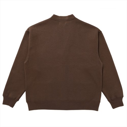 他の写真2: PORKCHOP/PPS SWEAT CARDIGAN（BROWN）［スウェットカーディガン-24春夏］