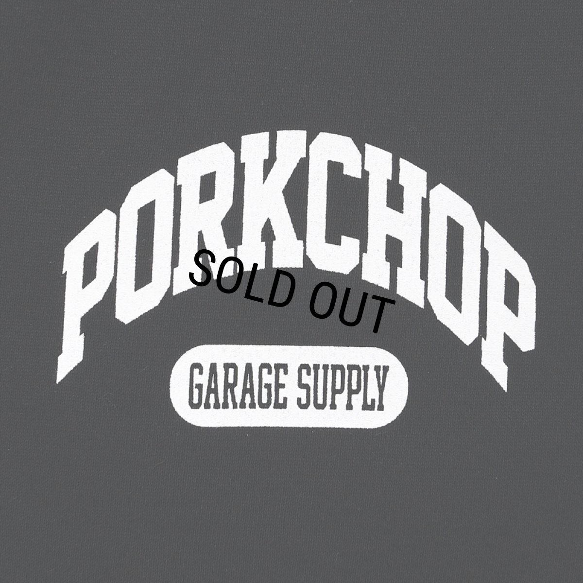 画像4: PORKCHOP/COLLEGE SWEAT PANTS（BLACK）［スウェットパンツ-24春夏］ (4)