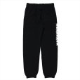 画像2: PORKCHOP/COLLEGE SWEAT PANTS（BLACK）［スウェットパンツ-24春夏］ (2)