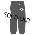 PORKCHOP/COLLEGE SWEAT PANTS（BLACK）［スウェットパンツ-24春夏］