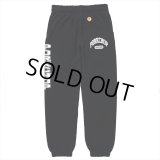 PORKCHOP/COLLEGE SWEAT PANTS（BLACK）［スウェットパンツ-24春夏］