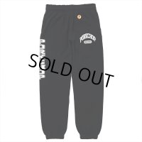 PORKCHOP/COLLEGE SWEAT PANTS（BLACK）［スウェットパンツ-24春夏］